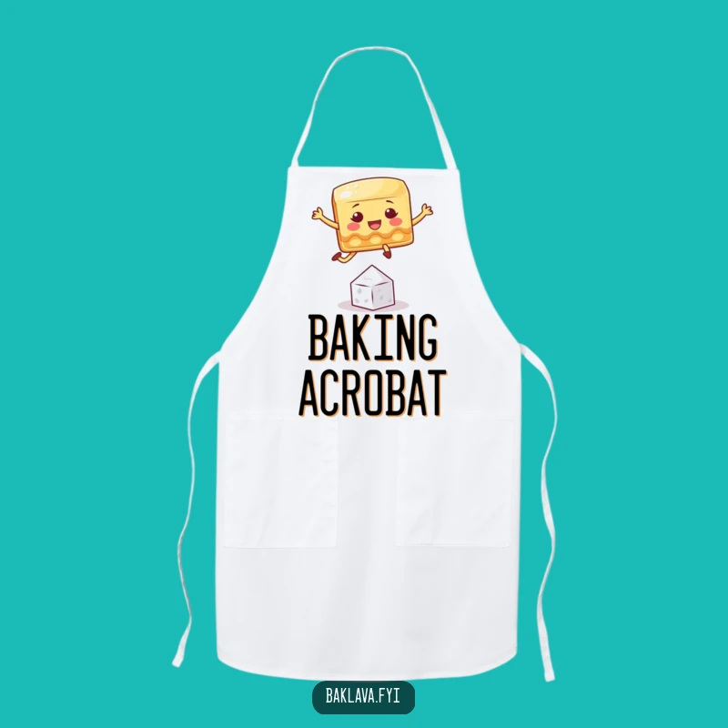 Funny Baklava Apron: Sweet Kitchen Fun, Hilarious Dessert Accessory