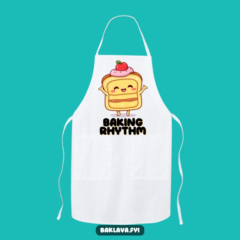 Funny Shimmy Pastry Apron - Kitchen Layered Treat Humor Gift