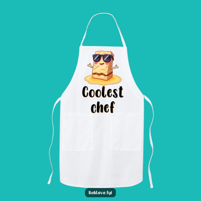 Funny Cool Baklava Apron - Cook with Style and Hilarious Swagger!