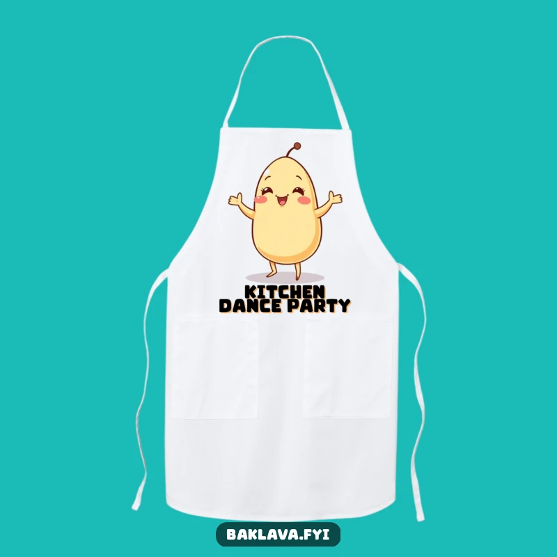 Funny Sesame Seed Jig Apron - Lively Kitchen Wear for Joyful Cooking