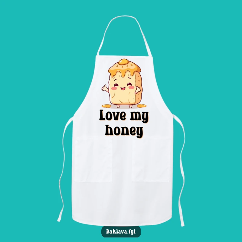 Funny Baklava Hug Apron - Cook with Love and Hilarious Sweetness!
