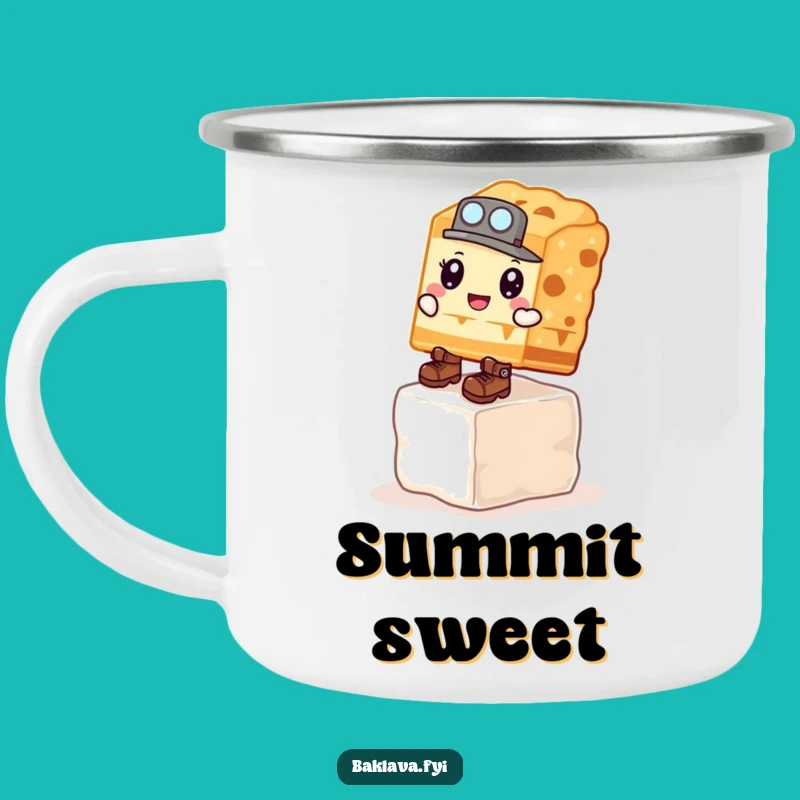 Funny Baklava Explorer Camping Mug - Fuel Your Adventures with Hilarious Sips!