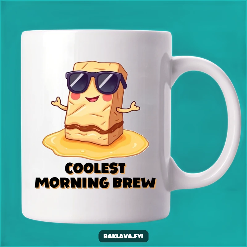 Funny Cool Baklava Mug - Sip in Style with this Hilarious Dessert Treat!