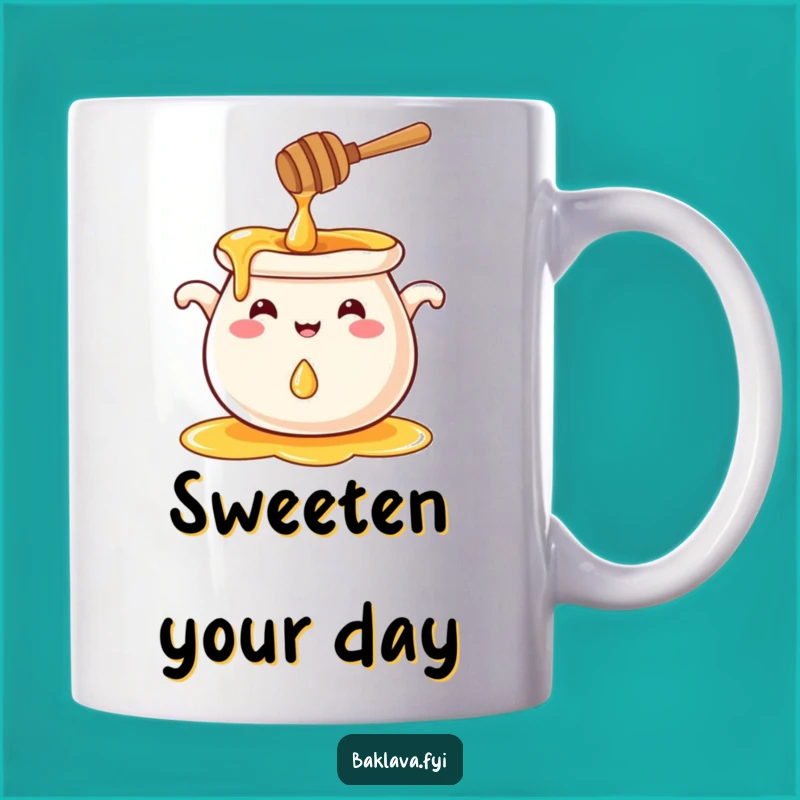 Funny Smiling Honey Pot Mug: Sweet Moments and Funny Gifts