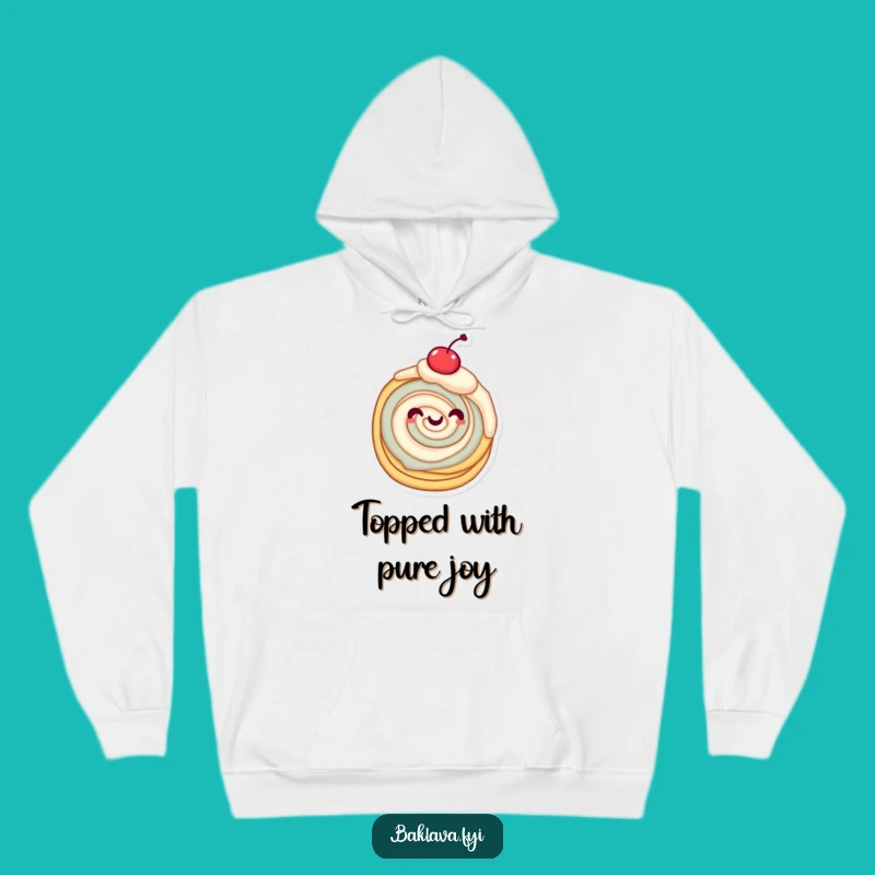 Cozy Funny Twirling Pastry Hoodie: Sweet Comfort & Fun