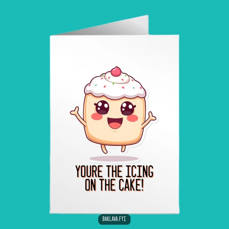 Free Printable Leaping Pastry Congrats Card - Cheerful Downloadable Gift for Sweet Success