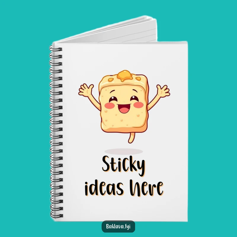 Funny Baklava Notebook: Sweet Notes for Your Ideas