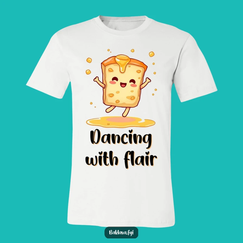 Funny Baklava Dance T-Shirt: Wear Your Love for Sweet Moves and Humor