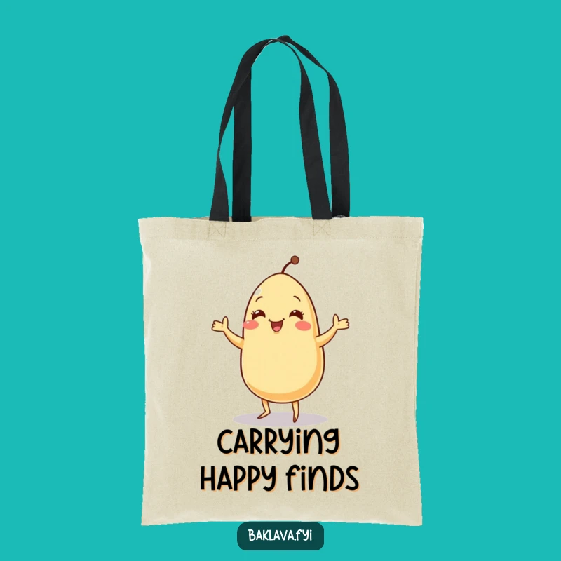 Funny Sesame Seed Jig Tote Bag - Carry Your Rhythm in Style