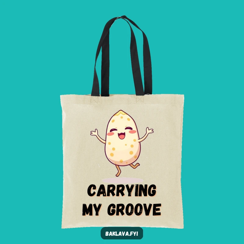 Funny Sesame Seed Hop Tote Bag: Durable Energetic Seed Bag, Great Funny Gift Idea